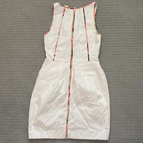 Club Monaco pleated sheath dress size 0 - Picture 2 of 4